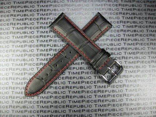 21mm Grano Negro CORREA DE CUERO Banda de Reloj IWC TOP GUN Piloto Portugués 5 - Imagen 7 de 26