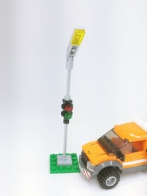 LEGO #60054 CITY - Light Repair Truck  Damaged Box And Manual