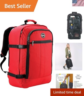 22 x 14 x 9 laptop backpacks LOVEVOOK Backpack 15.6" 17.3" Lightweight Waterproof with Multiple Compartments, 15.6 Inch / Black and organizes your mobile office Cabin Max Metz 22 X14