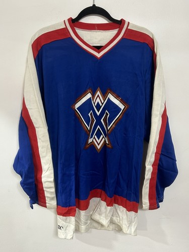 EHC Biel Bienne Vintage Sandow Sk Ice Hockey Jersey Rare Xl-XXl Switzerland - Picture 2 of 23