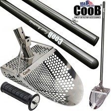 CooB Beach Sand Scoop Metal Detector Detecting Tool HEX-710  Carbon Fiber Pole