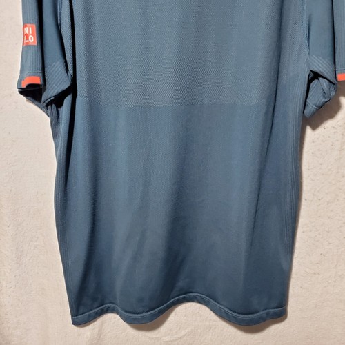 Uniqlo Polo Shirt Tennis Novak Djokovic Japan Size Extra Large Teal Short Sleeve - 第 10/11 張圖片