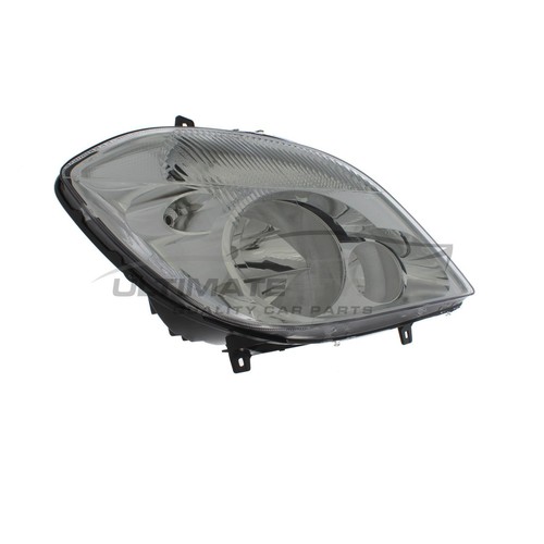 Headlight Mercedes Sprinter MPV 2006-2014 Halogen Headlamp Drivers Side Right - Picture 22 of 24