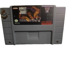 Barkley SHUT UP AND JAM! Basketball Super Nintendo SNES Tested Free Shipping