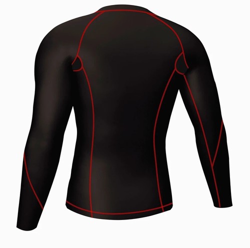 Thermal Compression Shirt for Men – Long Sleeve Athletic Base Layer - Picture 4 of 5