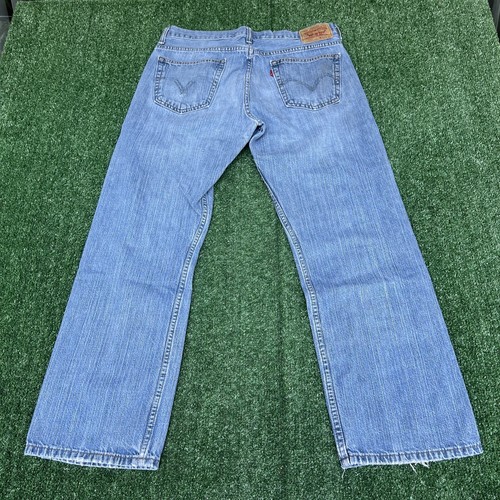 VTG Levi's 569 Jeans Mens 34x29" Blue Loose Fit Straight Leg Baggy Denim Y2K 00s - Picture 6 of 10