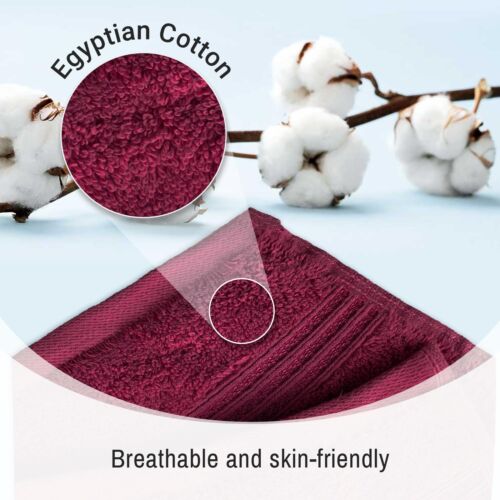 Egyptian Cotton 2-Piece Bath Sheet Towel Set, Oversized Body Towels For Adult... - Picture 4 of 10