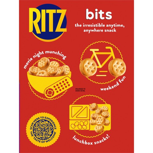 (4 pack) Lunch Snacks, 8.8 oz, RITZ Bits Peanut Butter Sandwich Crackers, Snacks - Picture 15 of 16