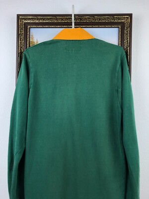 Maillot Rugby Vintage Afrique Du Sud Années 90 - Vert, Taille L, Cotton Traders