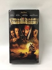 Pirates of the Caribbean: The Curse of the Black Pearl VHS, 2003 
