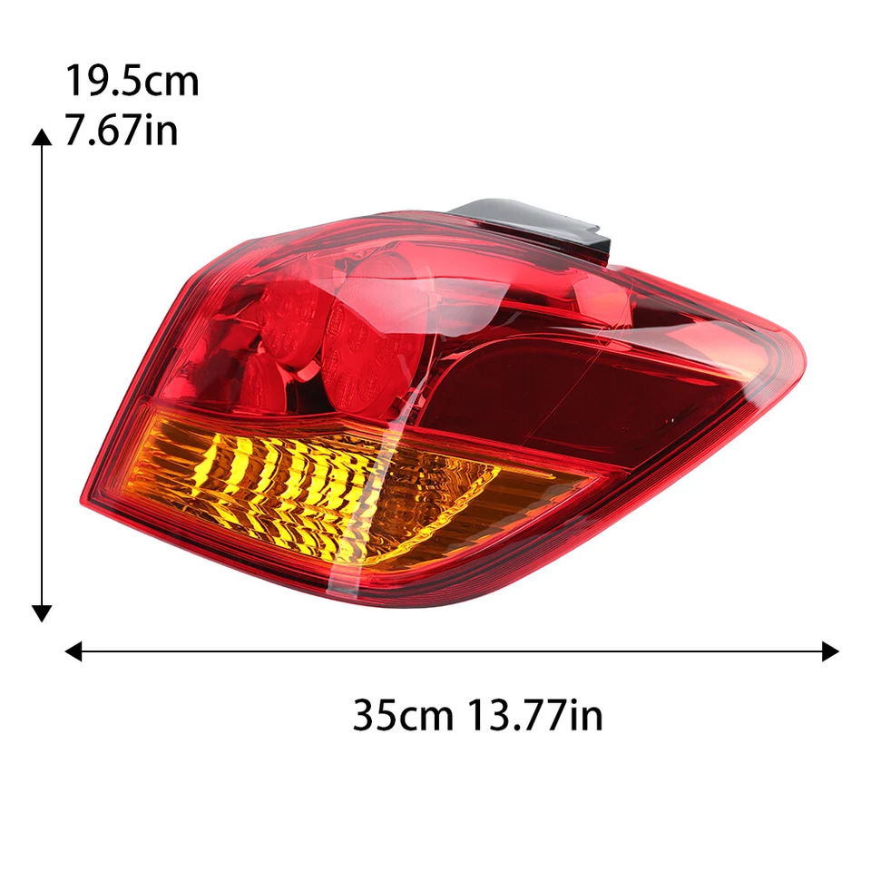 Luz trasera exterior derecha para Mitsubishi Outlander Sport ASX RVR 2011-19 lámpara trasera Foto 4 de 4