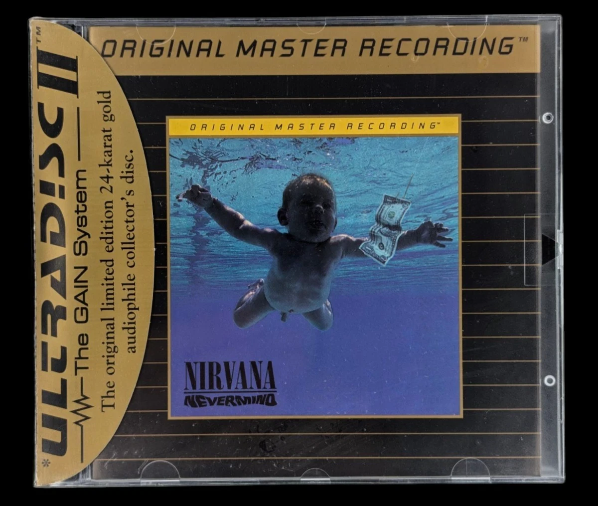 SEALED, Nirvana ‎– Nevermind UDCD 666, Audio CD, 24kt gold plated