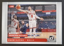 2021-22 Donruss #19 Zach laVine BULLS FRANCHISE FEATURES Basketball Insert NM/MT