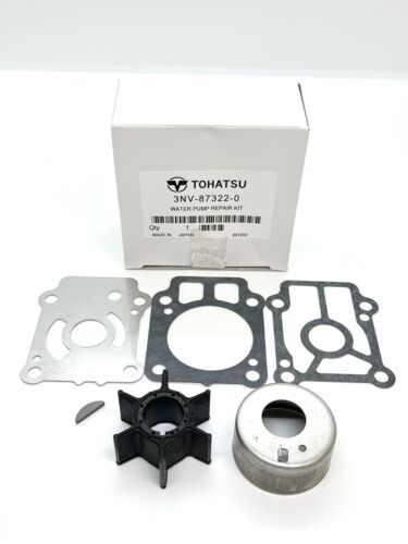 Tohatsu MFS25B & MFS30B Outboard Water Pump Impeller Repair Kit 3NV-87322-0 - Picture 1 of 1