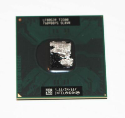 Intel T2300 Core Duo Laptop CPU 1.66ghz/2m/667mhz SL8VR Processor Gateway OEM