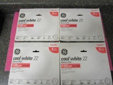 Lot of 4 GE Cool White 22 Fluorescent 8" Circle Light Bulb Circline