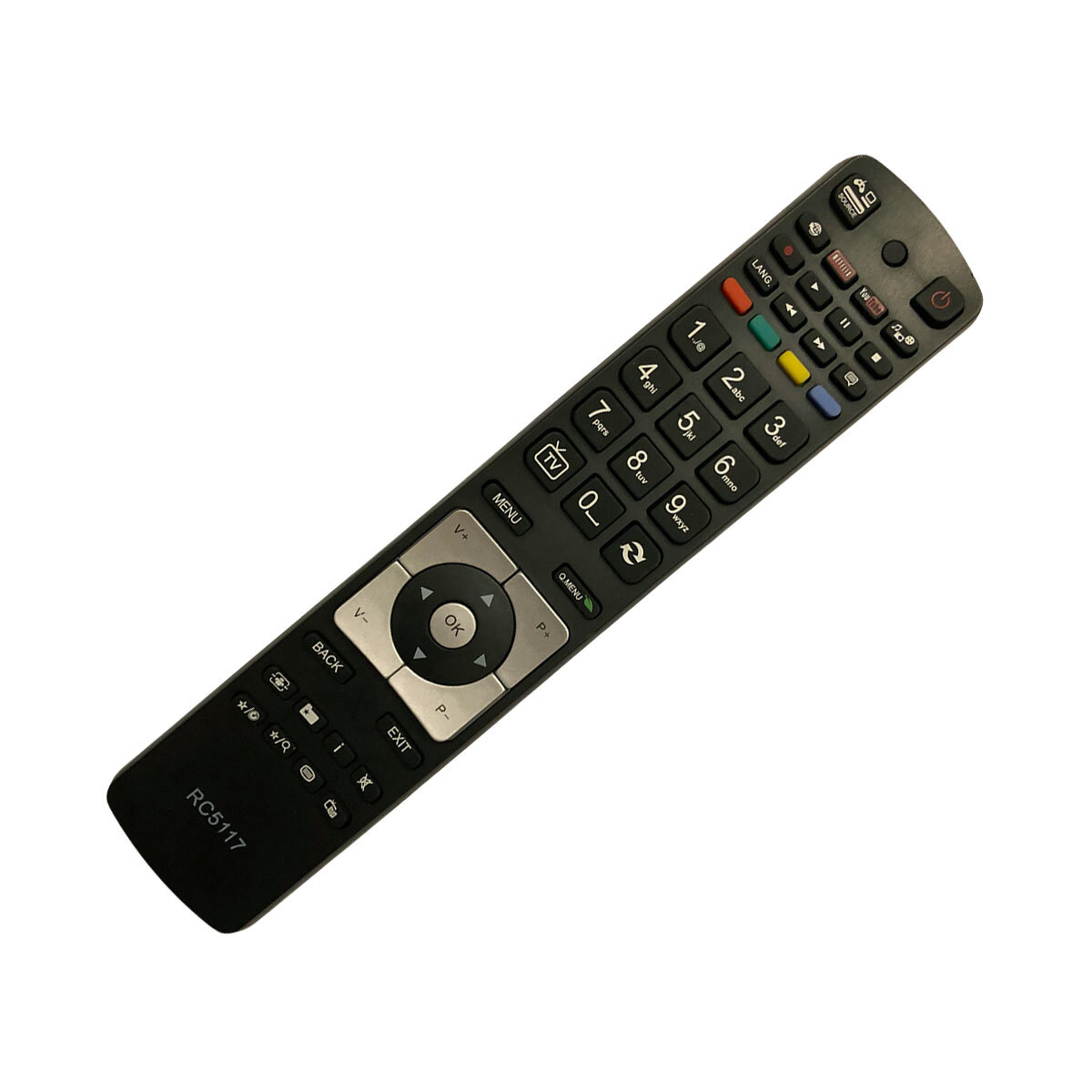 Thumbnail - Ersatz Tv Fernbedienung Für Sharp Finlux-32flkr185bc Fernseher