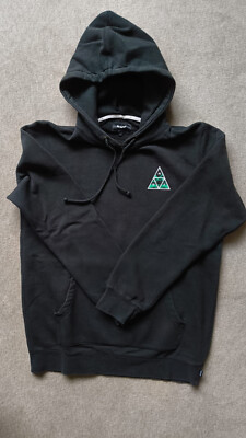 Huf  - Kaputzenpulli - Hoodie - Sweatshirt schwarz - Gr. L - Top