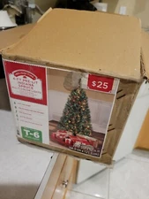 Holiday Time 4-Foot Pre-Lit Indiana Spruce Clear Lights Christmas Tree