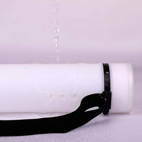 White Expandable Poster Tube (2 Pack) - Storage Tubes for Documents and Blueprin - Picture 5 of 12