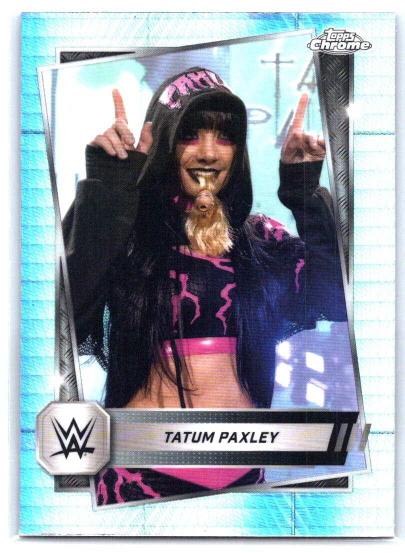2025 Topps Chrome WWE Tatum Paxley #105 Prism Refractor