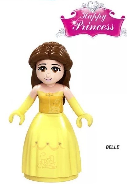 belle lego figure