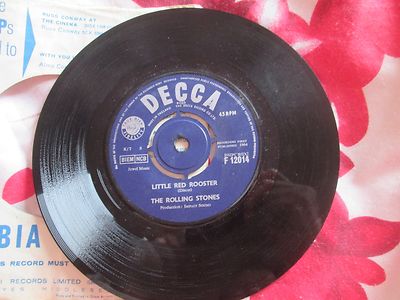 Rolling Stones Little Red Rooster / Off The Hook DECCA F12014 UK 7'' Vinyl Sngle 