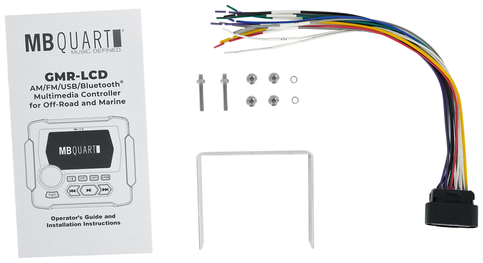 MB Quart GMR-LCD Морской лодочный ресивер с Bluetooth 4 65 светодиодными башенными динамиками