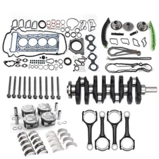 M271 Engine Overhaul Rebuild Kit Crankshaft Rods Timing For Mercedes-Benz 1.8T