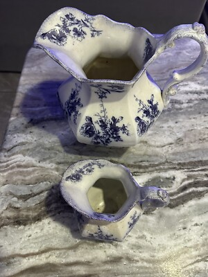 Vintage W. H. Grindley Co. Doreen 11'' Pitcher and 7'' Pitcher Very Rare!!
