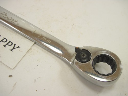 Blue Point By Snap On 11mm Ratcheting Reversible Metric Wrench BOERM11 NICE - Bild 4 von 5