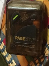 motorola pagenet single AAA works beeps Usual Led expected digital Fade Vintage!