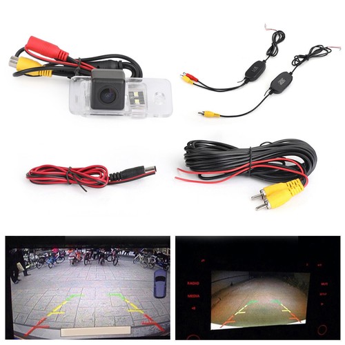 Car Rear View Wireless Camera fit Audi A8 A6 A4 A3 Q7 S5 S6 S8 RS4 RS6 A4L/Q5/A5