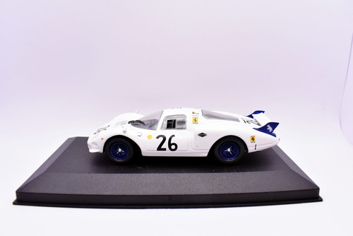 Miniature voiture Ferrari 412 P Racing auto 1:43 diecast Modélisme Static Ixo .