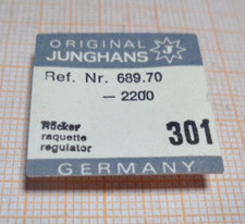 Junghans J 689.70 Wecker 301 Rücker neuwertig ältere Lagerware