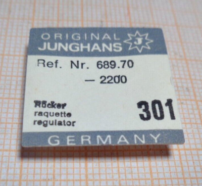 Junghans J 689.70 Wecker 301 Rücker neuwertig ältere Lagerware