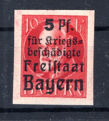 Bavaria 171B UNPERFORATED * MH 200EUR (CA5573