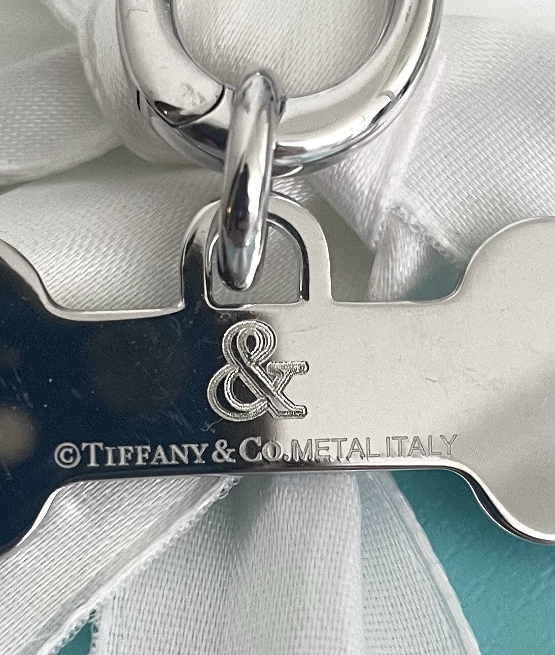 tiffany dog bone charm