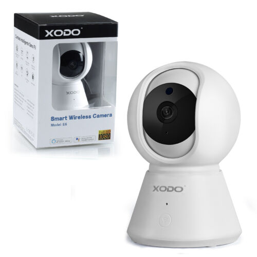 Cámara doméstica infrarroja inalámbrica XODO E6 WiFi Best Smart Home Security 1080p - Imagen 9 de 10