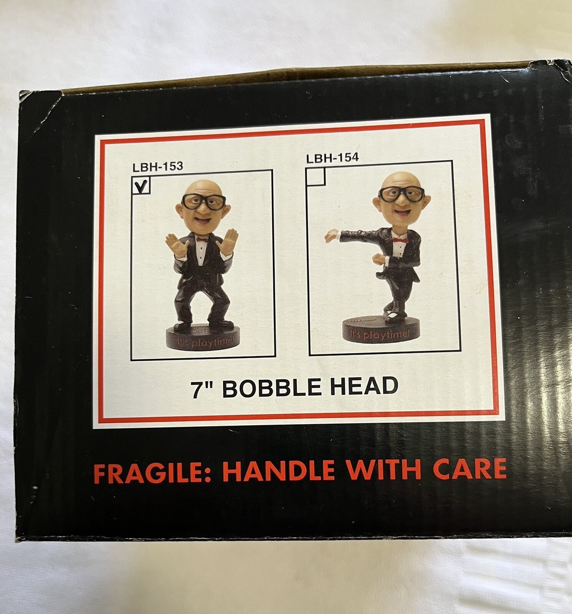 Six Flags Its Playtime Bobble Head Mr Six Funny Guy Who