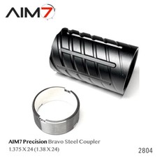 Aim7 MATRA Tube Steel Hub Coupler Adapter 1.375x24 1-3/8x24 1.55" OD