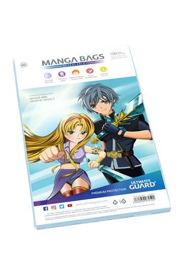 Ultimate Guard Manga Bags Wiederverschließbar Taschenbuch Schutzhülle