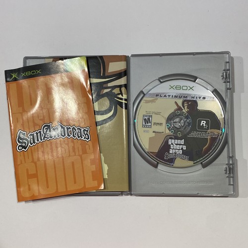 Grand Theft Auto: San Andreas Platinum Hits (Microsoft Xbox, 2005) - Picture 3 of 3