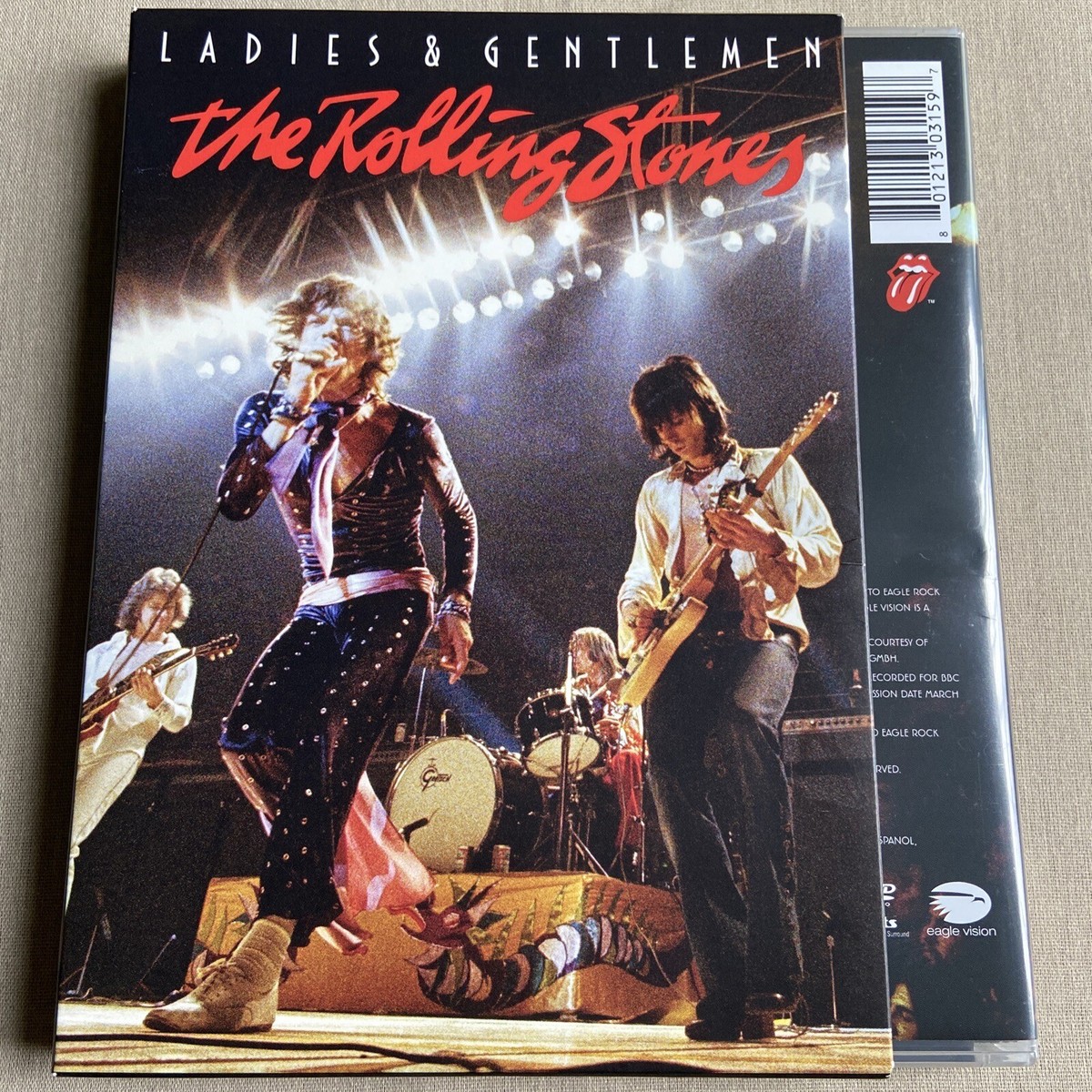 Ladies & Gentlemen: Rolling Stones (DVD 1973 W Slipcover & Book