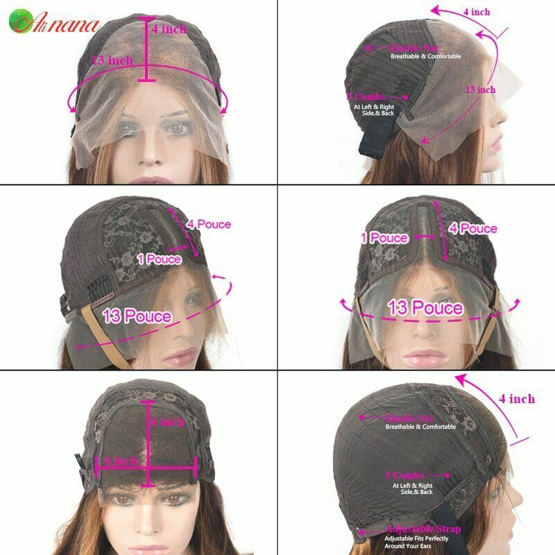 Lace Frontal Human Hair Wig For Women Pre-Plucked Transparent Peruvian Body Wave Obfite, okazja