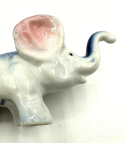 Vintage Porcelain Small Elephant Japan - Picture 4 of 6