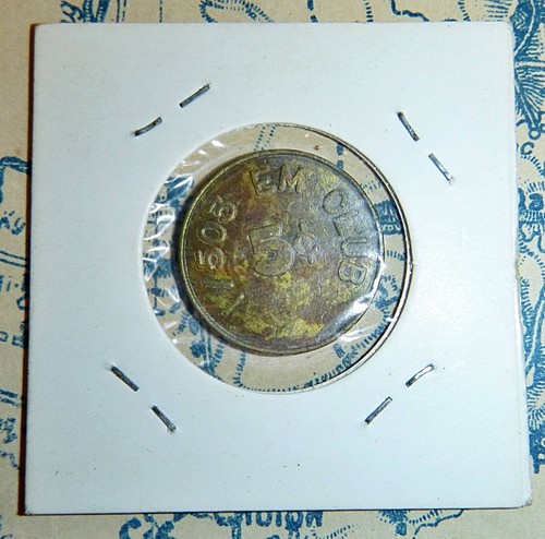 TOKEN / COIN - 503rd Airborne - EM CLUB - Camp Zinn - Early Vietnam War - C.355 - Picture 4 of 4