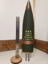 3D Printed M329A2 4.2 Inch Mortar Replica Cosplay Re-enacting FAKE ALL PLASTIC