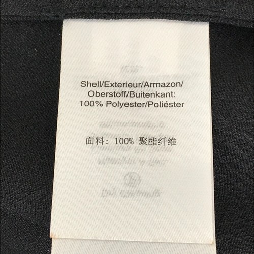NUOVO DKNY Maxi Abito Donna Finta Avvolgente Taglie Forti 20W Nero Sfoderato Formale Carriera - Foto 9 di 11