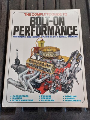 SA Design Complete Guide To Bolt On Performance Chevy Ford Mopar 1978 Parts Book